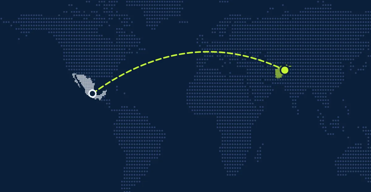 Mexiko → Afghanistan