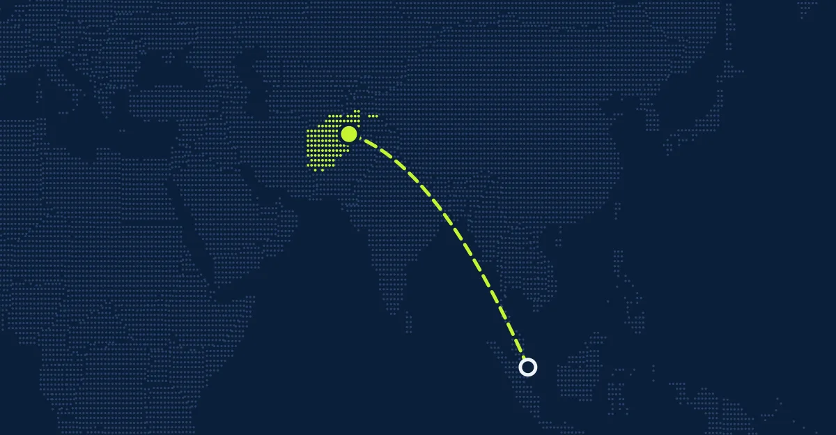 Singapura → Afeganistão