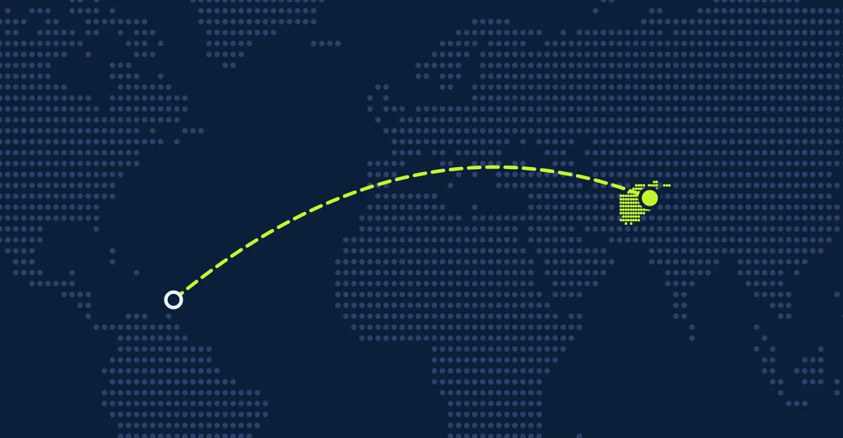 St. Lucia → Afghanistan