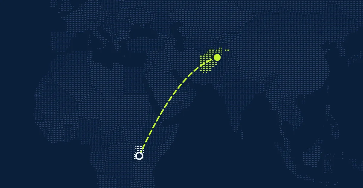 Uganda → Afghanistan