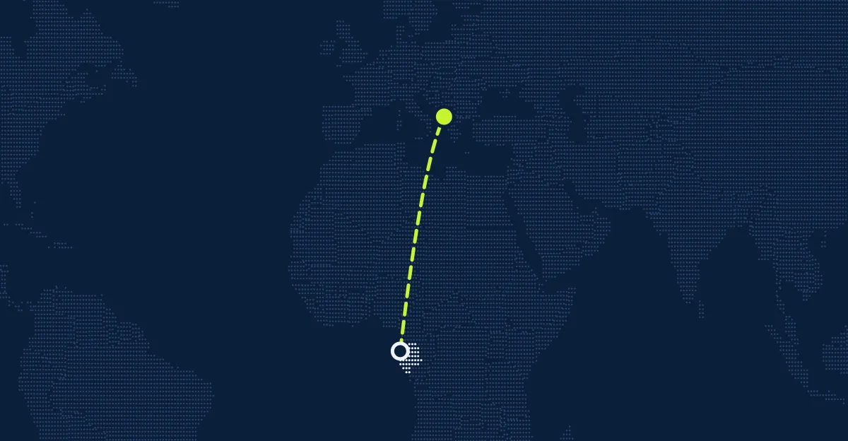 Gabón → Albania