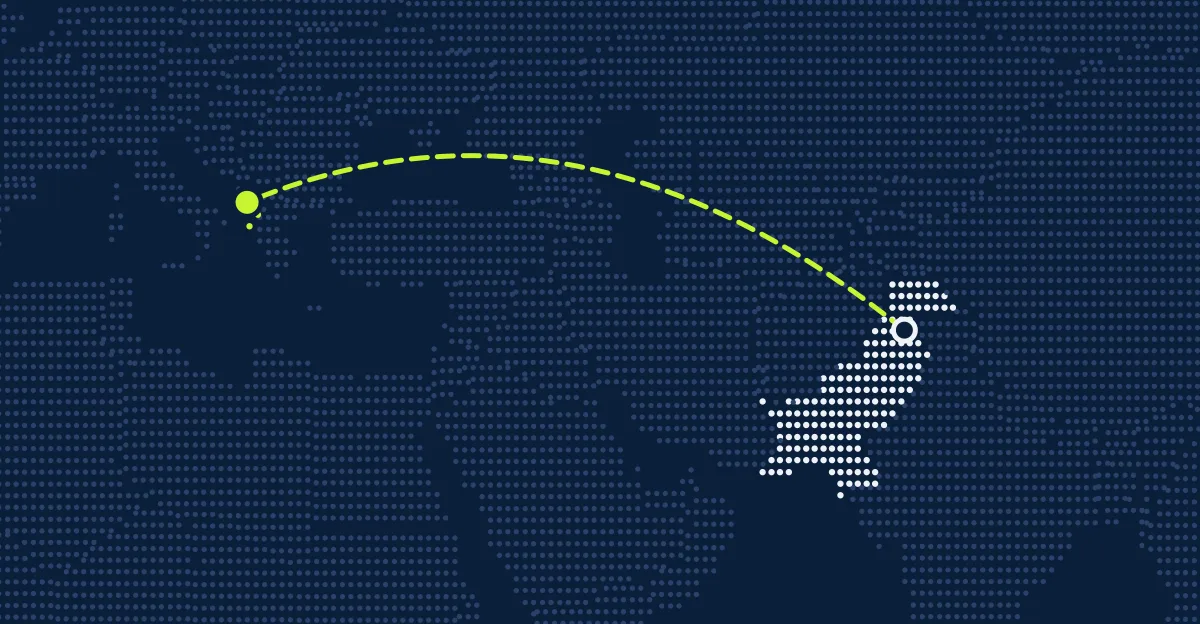 Pakistan → Albania