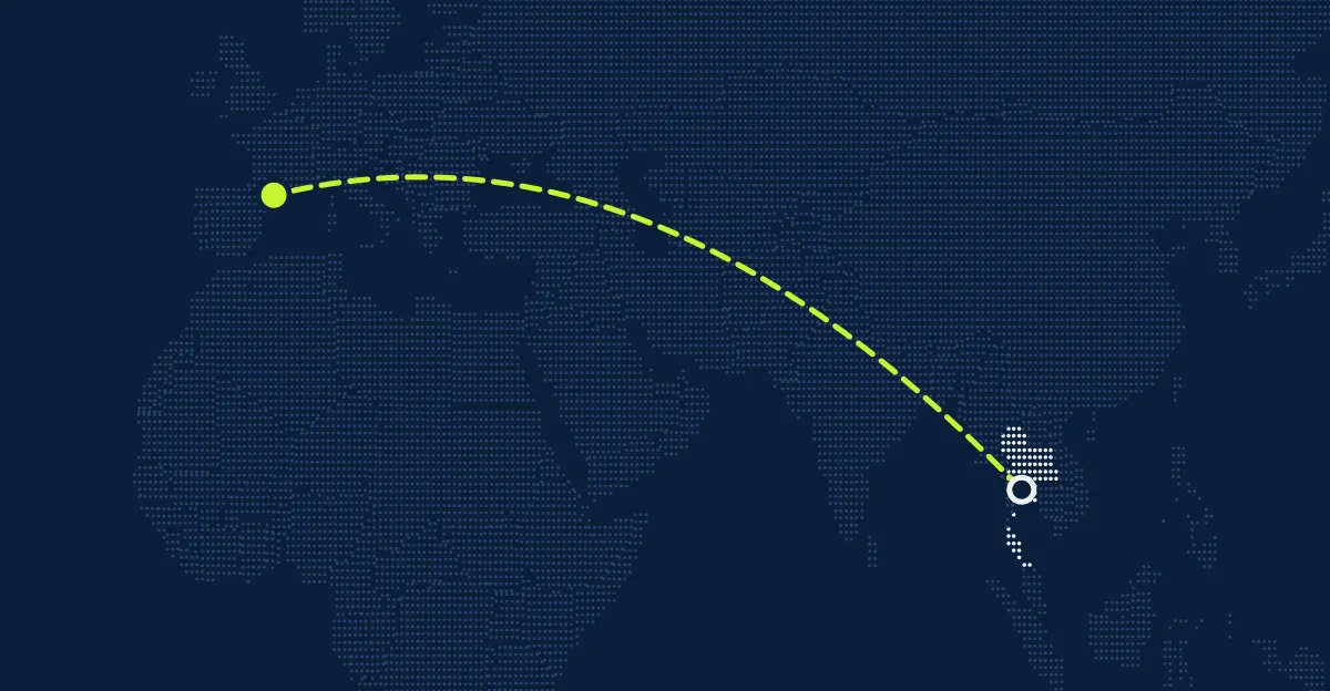 Thailand → Andorra