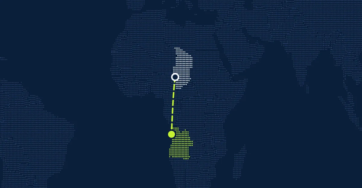 Chade → Angola
