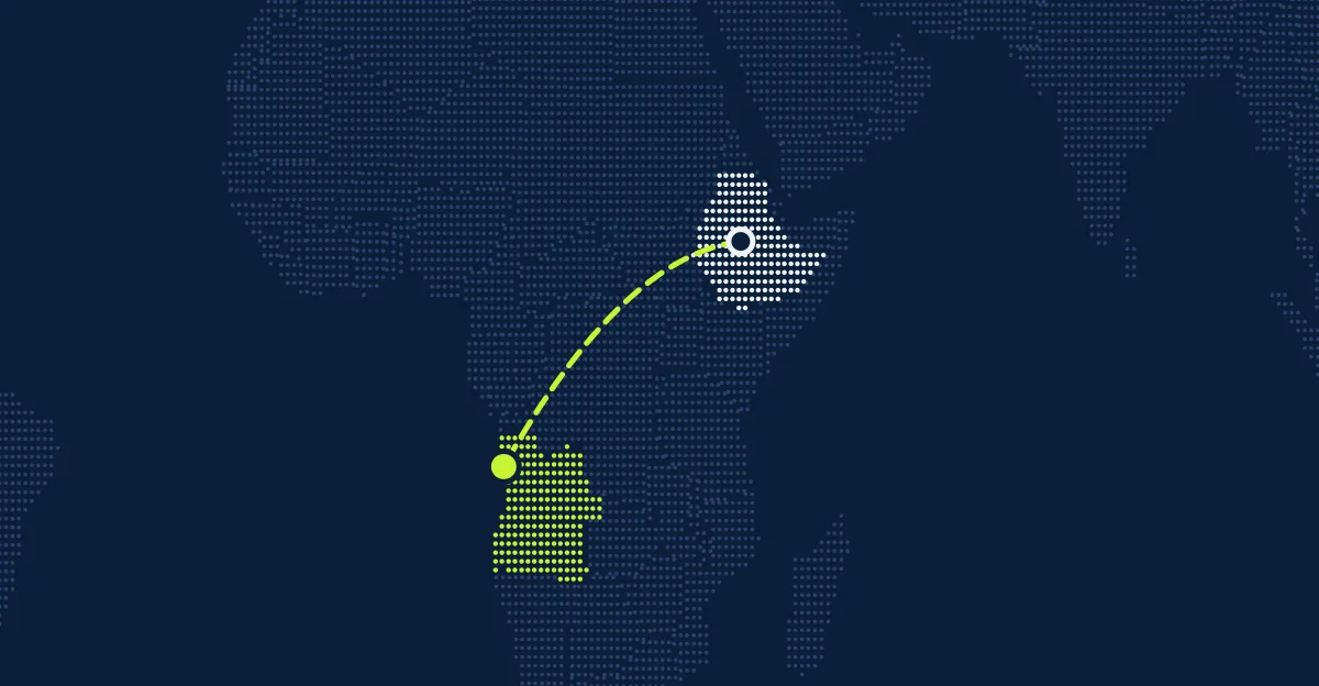 Etiópia → Angola