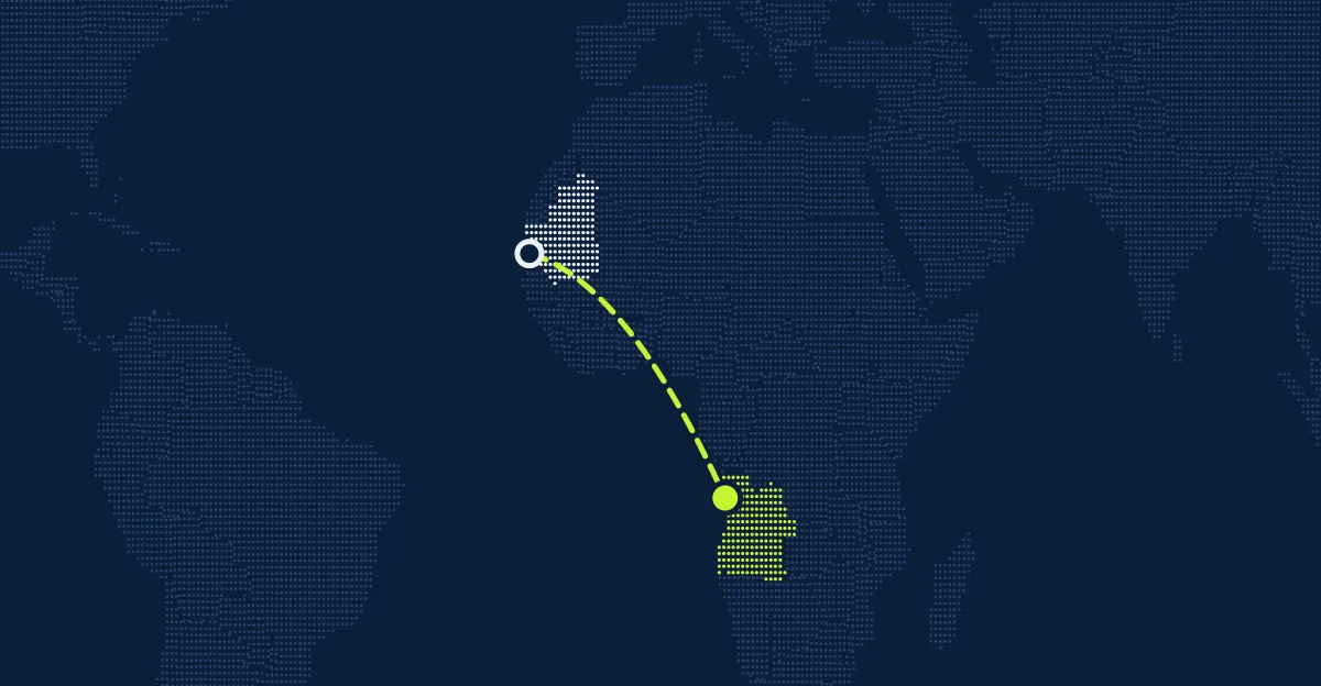 Mauritânia → Angola