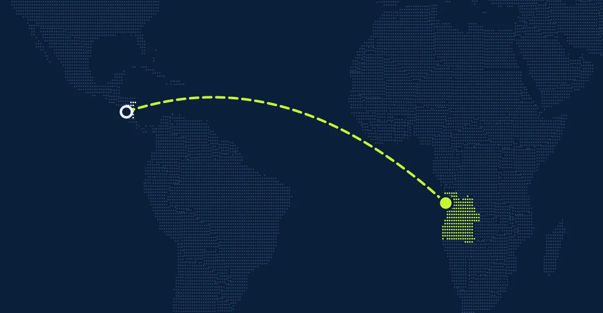 Nicarágua → Angola
