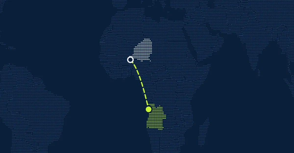 Níger → Angola