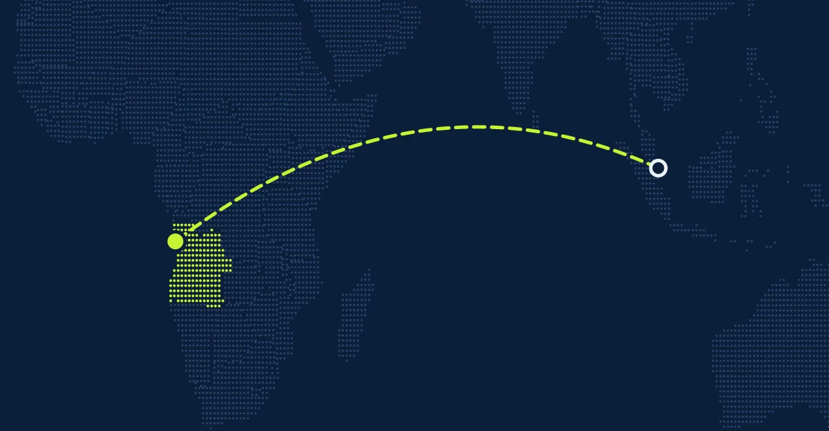 Singapura → Angola