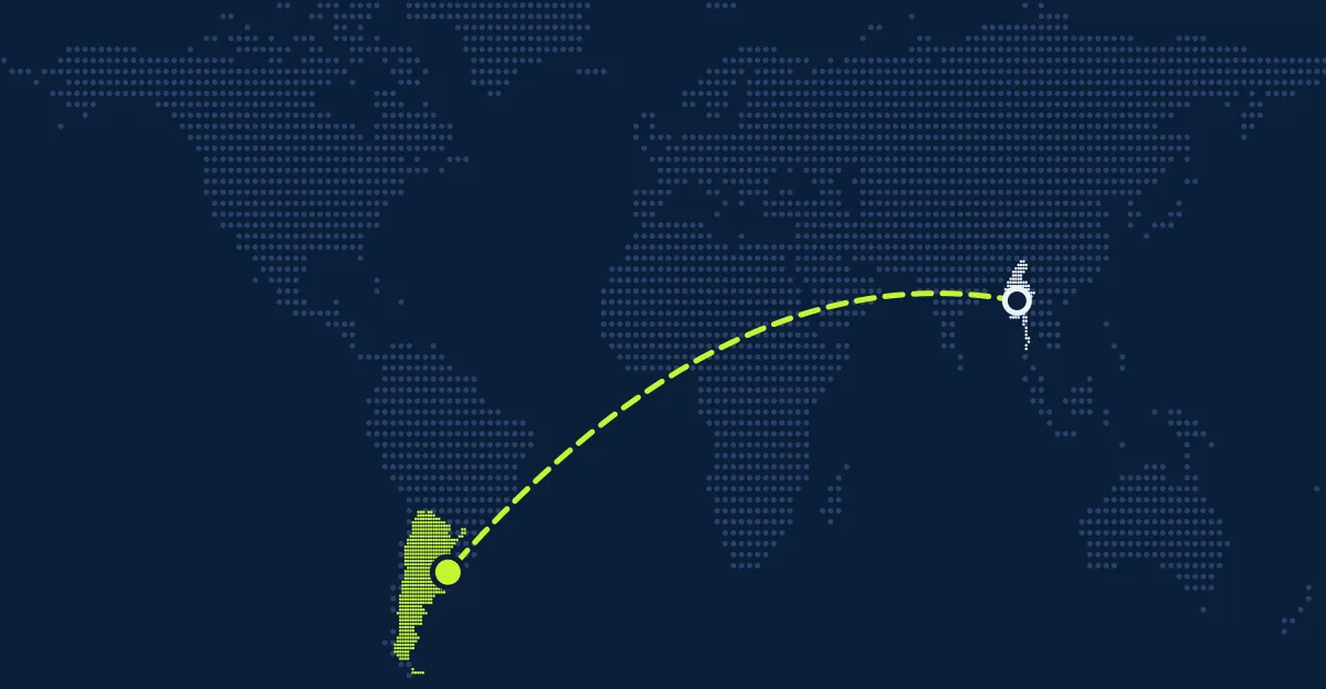 Mianmar (Birmânia) → Argentina