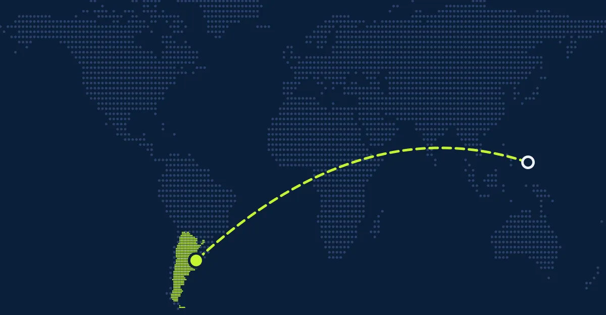 Palau → Argentinien