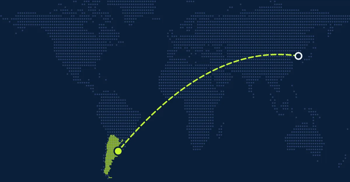 Südkorea → Argentinien