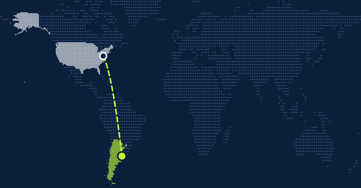 Estados Unidos → Argentina