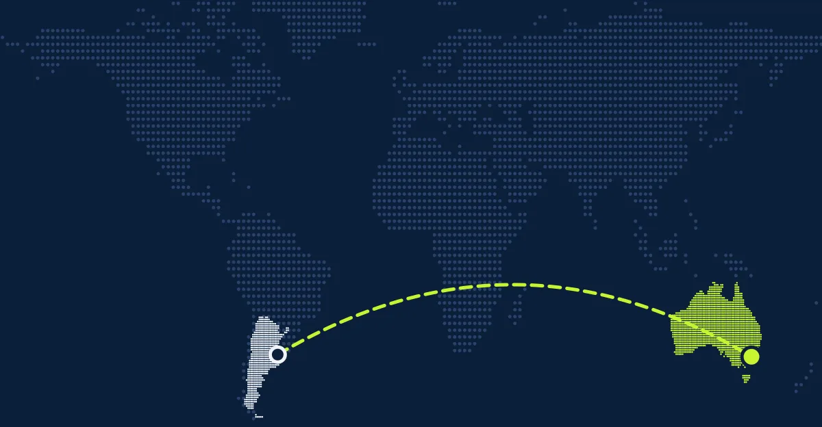 Argentina → Austrália
