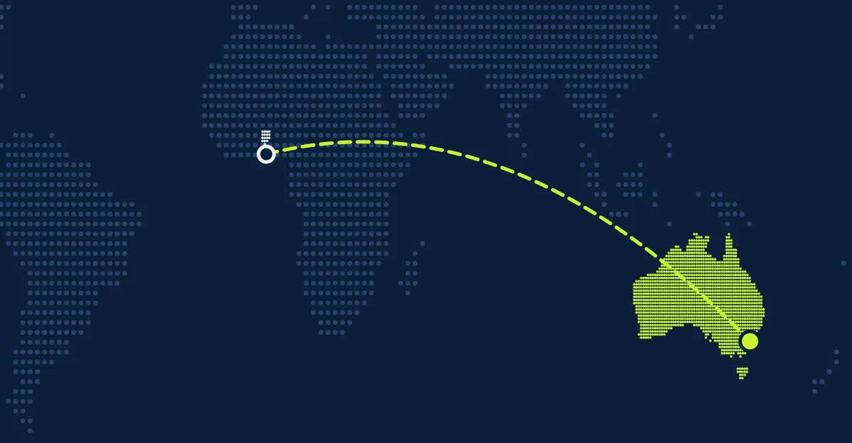 Benin → Australien
