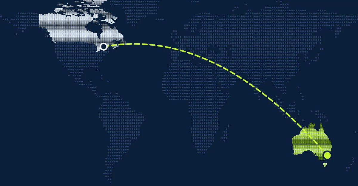 Canada → Australie