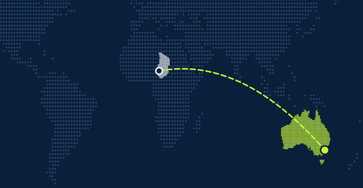 Chade → Austrália