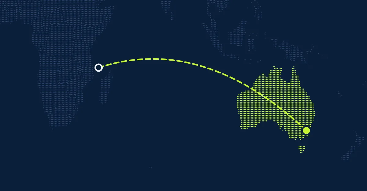 Comores → Austrália