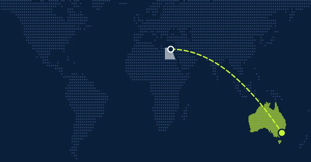 Egypt → Australia