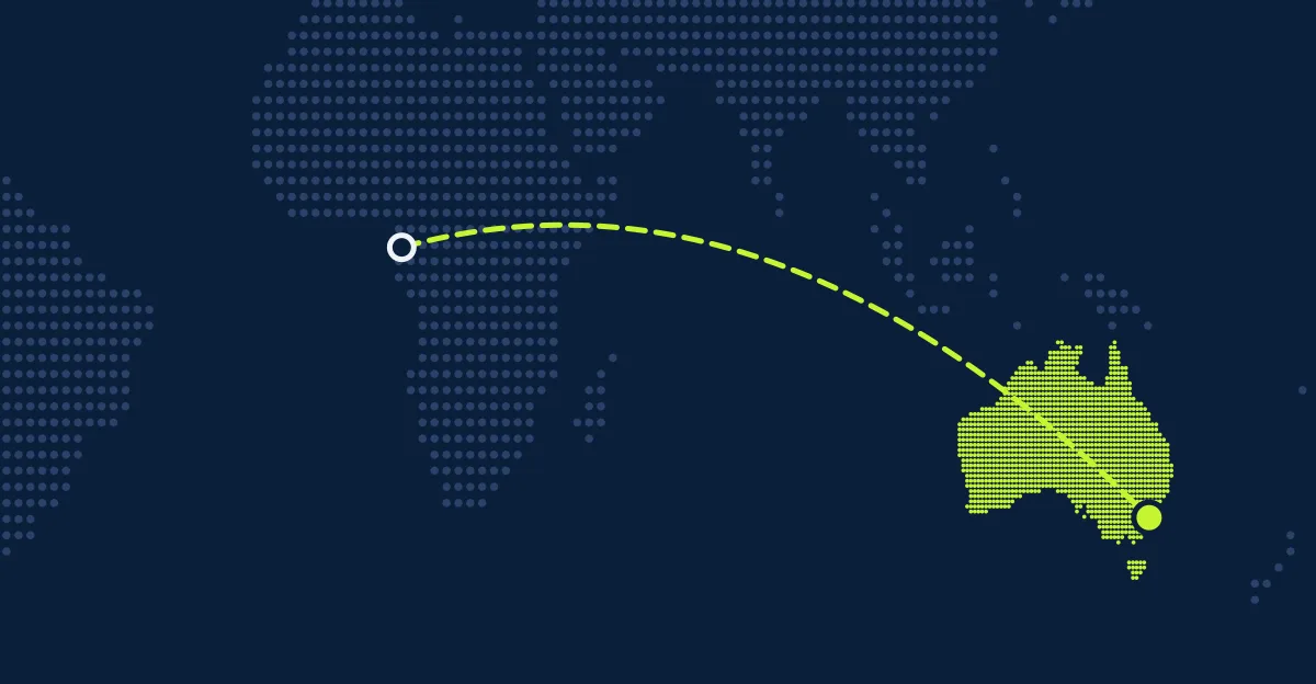 Guiné Equatorial → Austrália