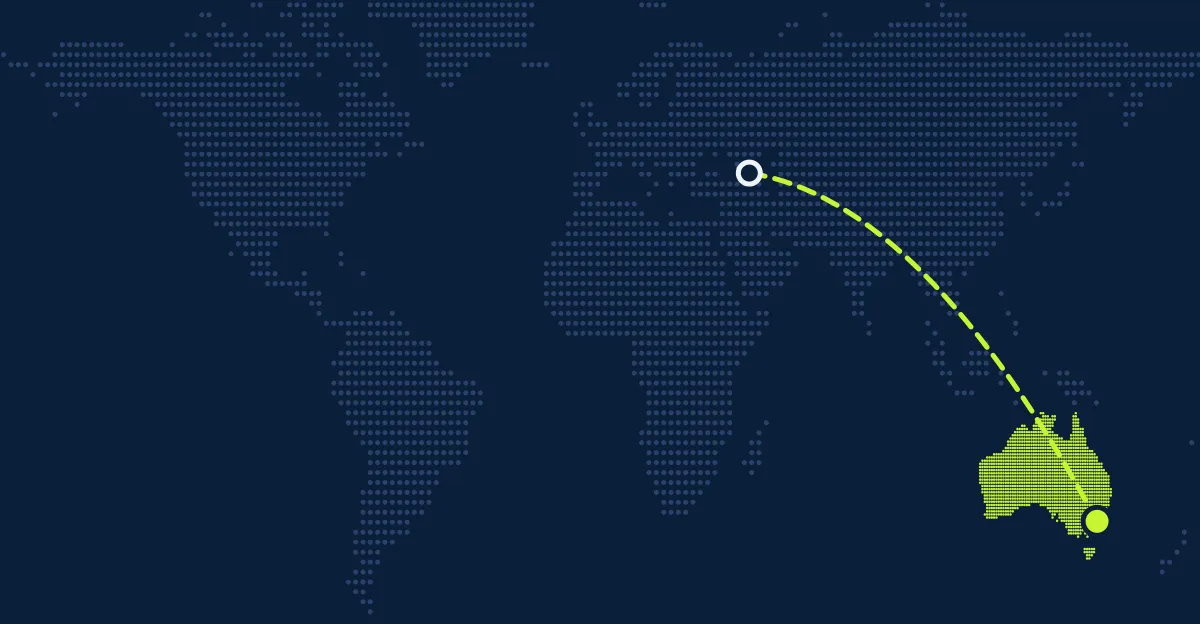 Georgien → Australien