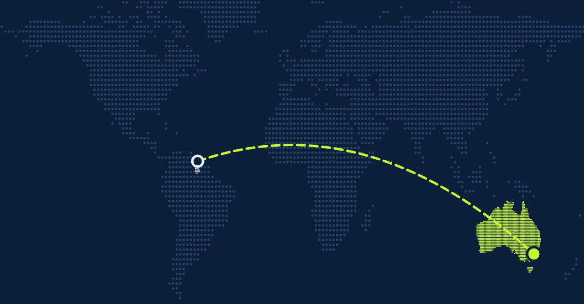 Guyana → Australie