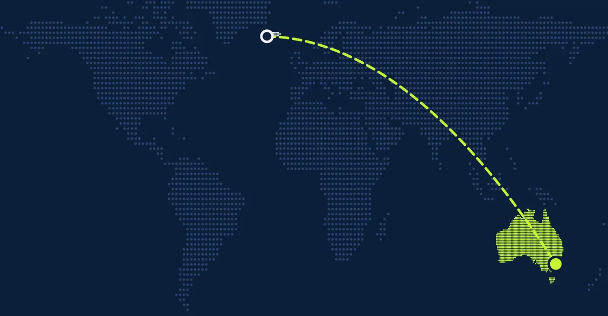 Islândia → Austrália