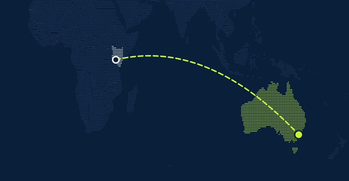 Kenya → Avustralya