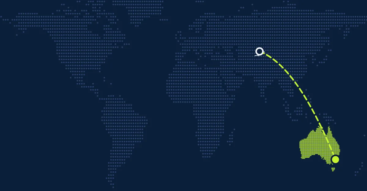 Kirgisistan → Australien