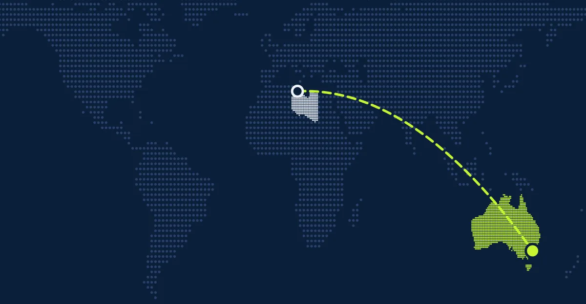 Líbia → Austrália