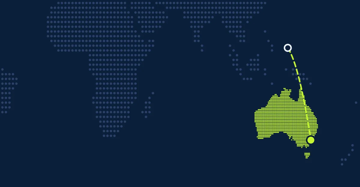 Palau → Austrália