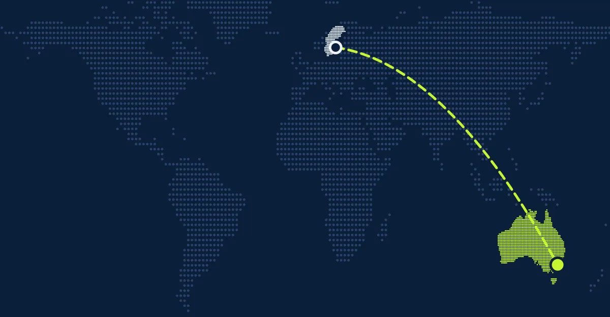 Suecia → Australia