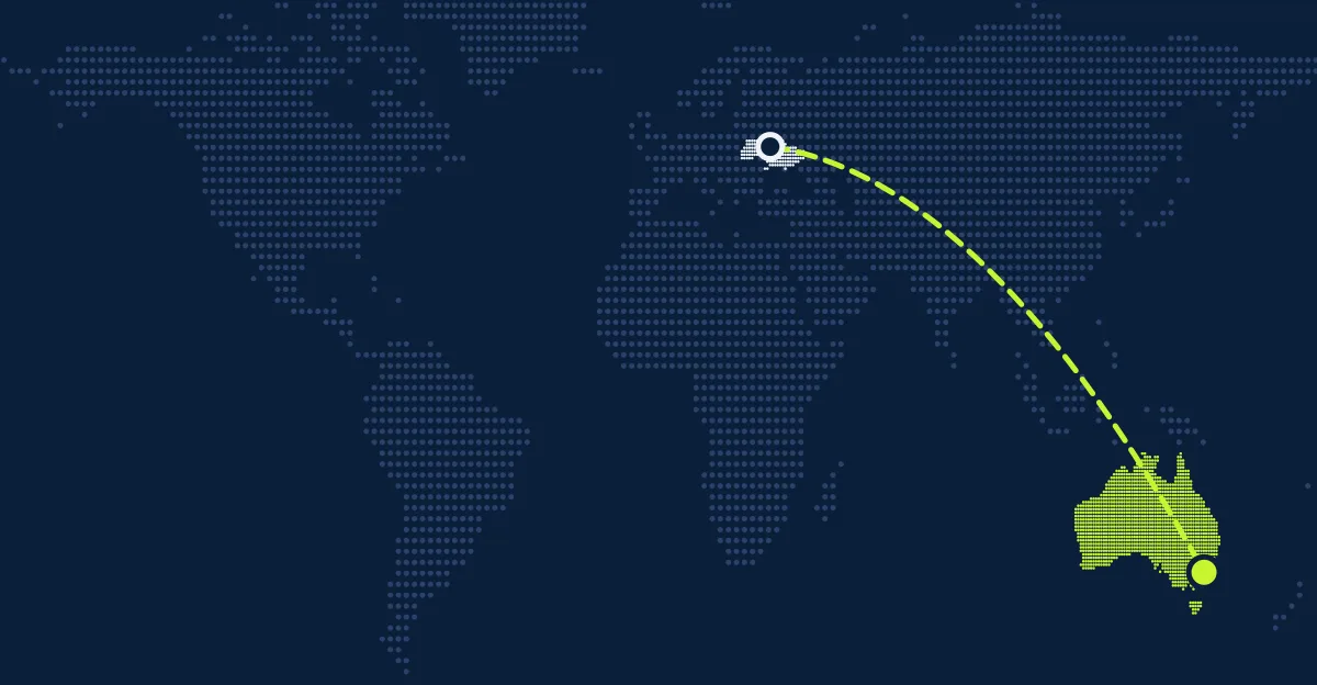Ucrânia → Austrália