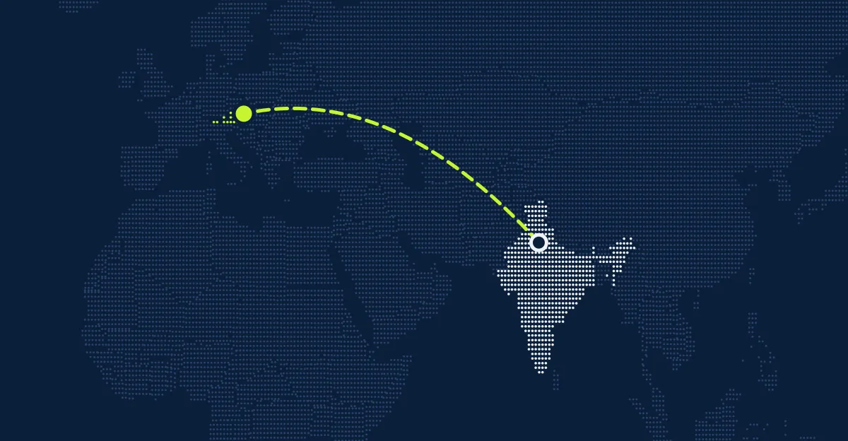 Indien → Österreich