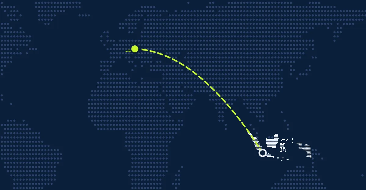 Indonésia → Áustria