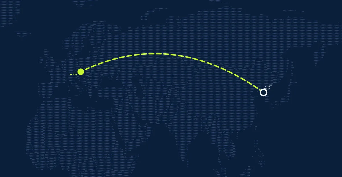 Nordkorea → Österreich