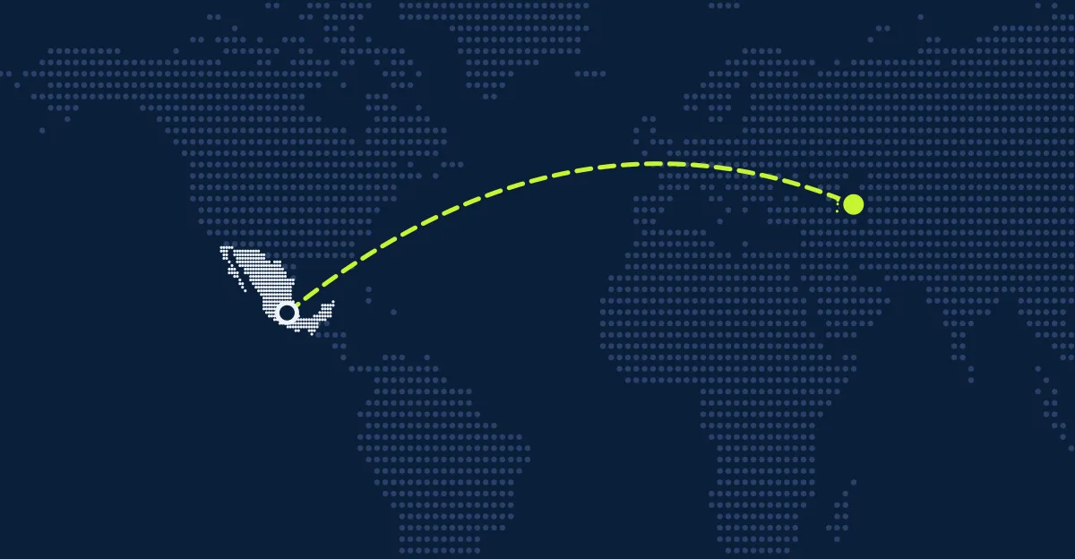 México → Azerbaijão
