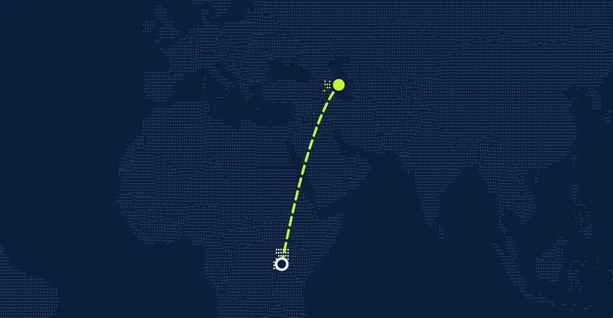 Uganda → Azerbaiyán