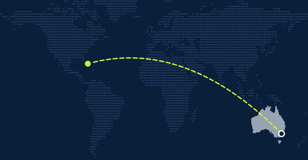 Australien → Bahamas
