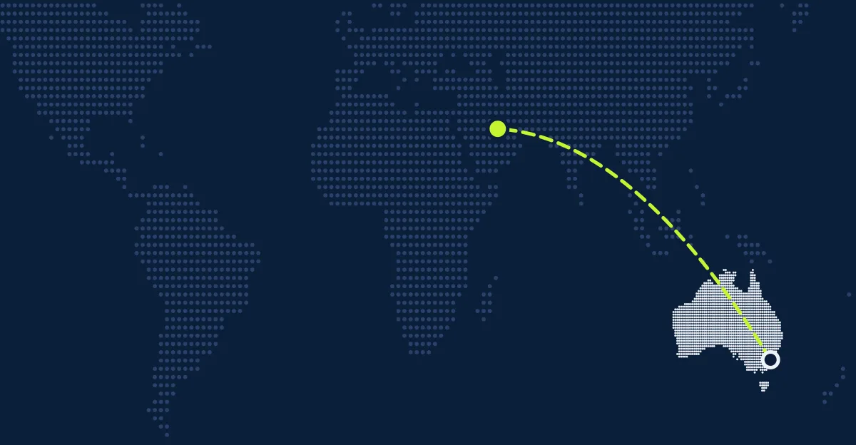 Australia → Bahrain