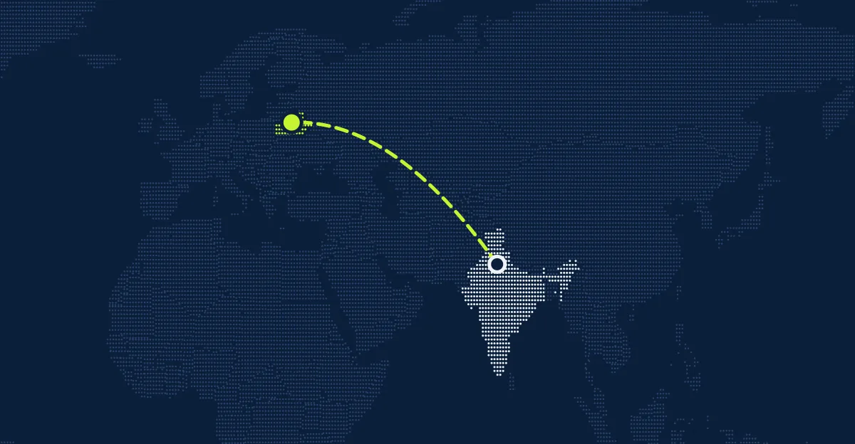 インド → ベラルーシ