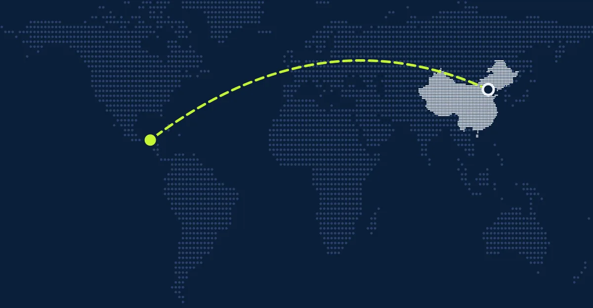 China → Belize