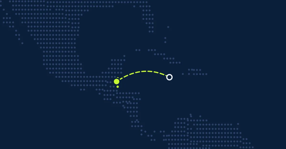 Jamaica → Belize