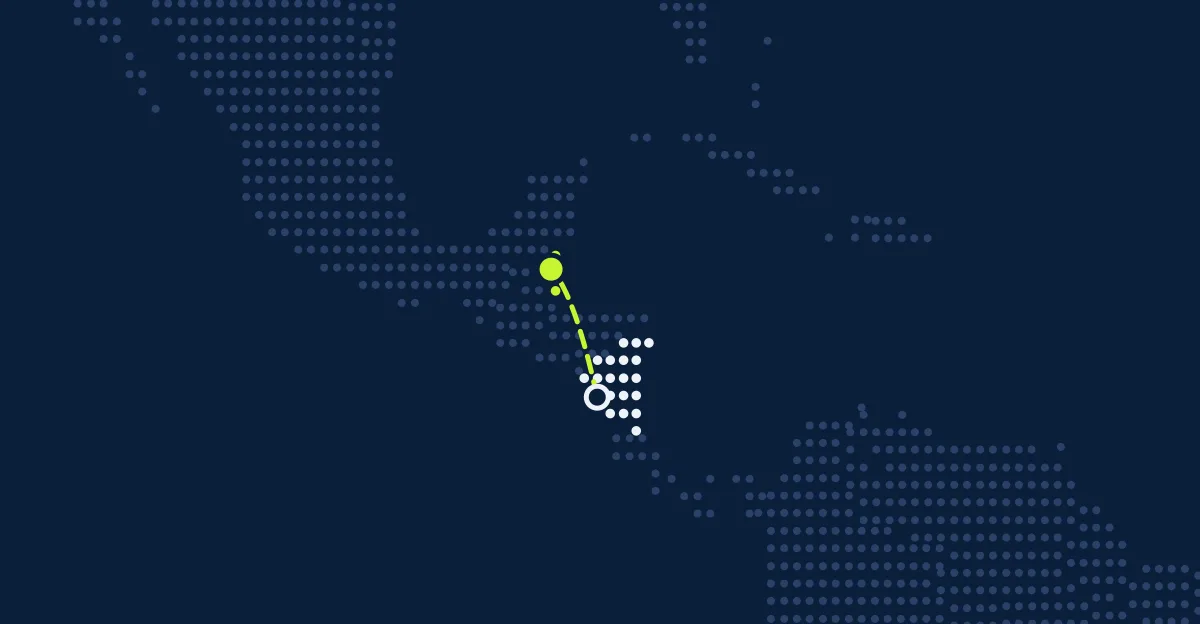 Nikaragua → Belize
