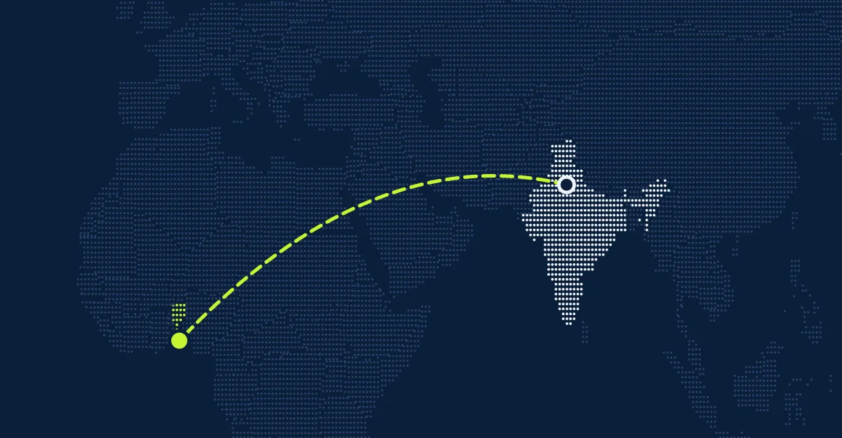 India → Benin