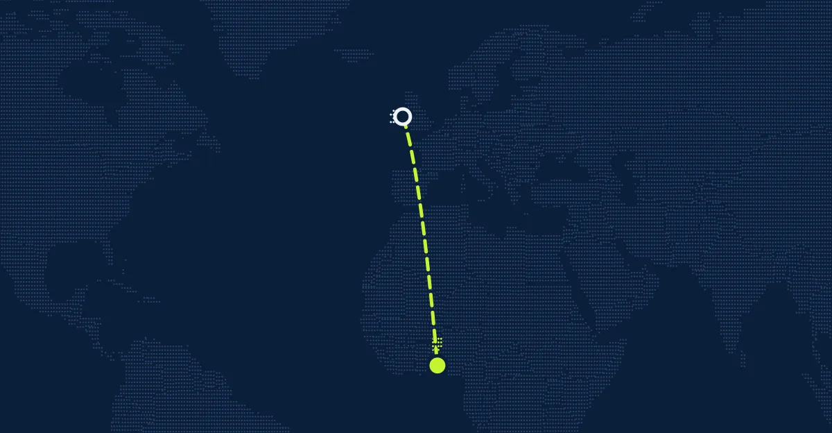 Irlanda → Benin