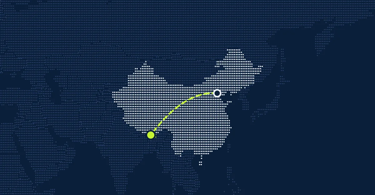 China → Butão