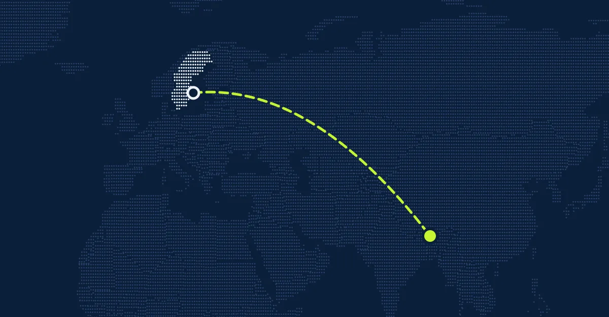 Suécia → Butão
