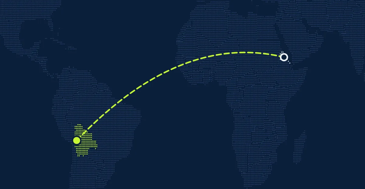 Eritrea → Bolivien