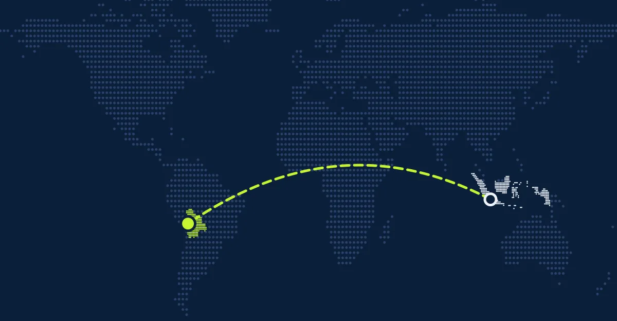 インドネシア → ボリビア